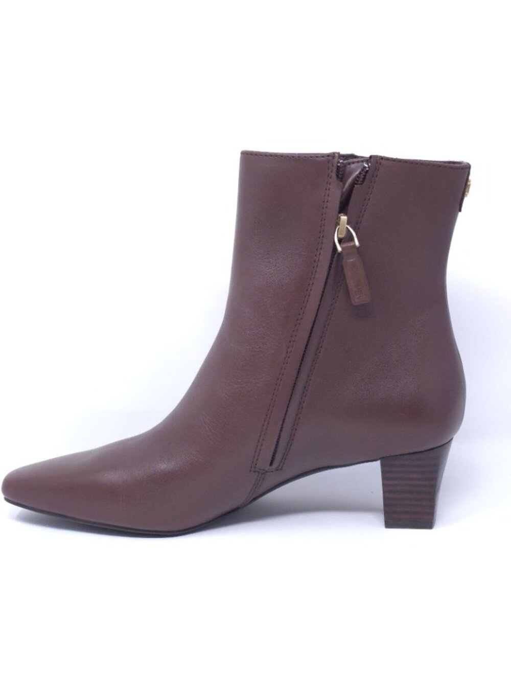 New LAUREN Ralph Lauren Women's Willa Dark Mahogany 9.5 Medium - Picture 5 of 10